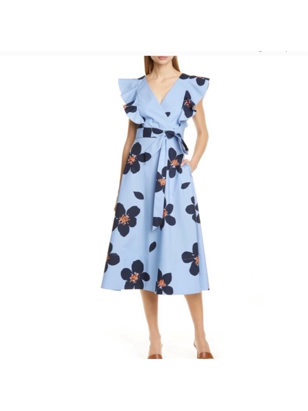 KATE SPADE GRAND FLORA DRESS